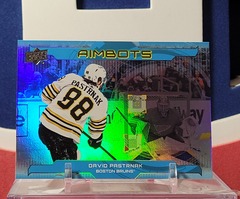 David Pastrnak 2024-25 - Aimbots #Ab-8 Upper Deck Series 1